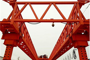 陕西双导梁公路架桥机